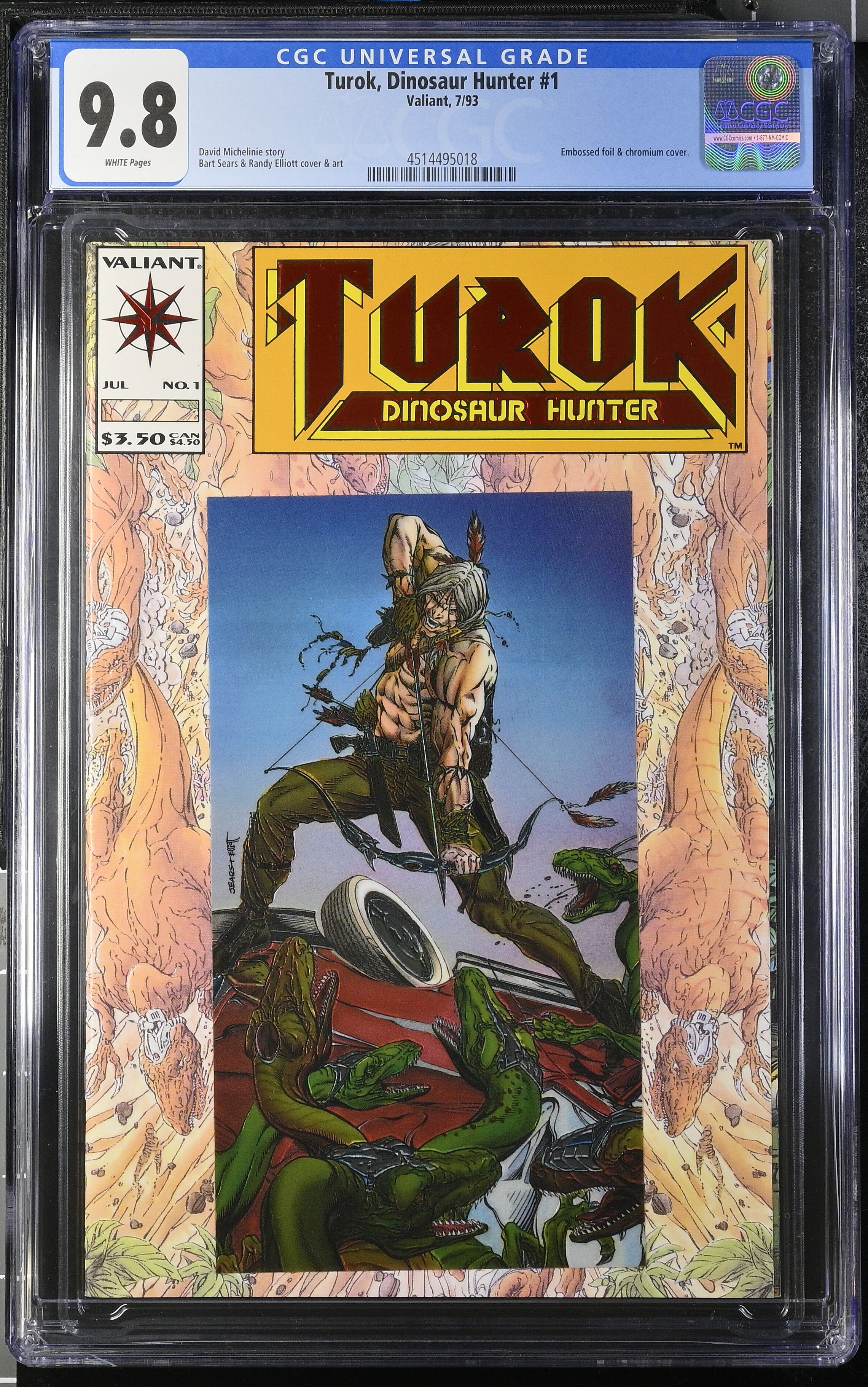 Turok Dinosaur Hunter #1 CGC 9.8 Turok Dinosaur Hunter #1 CGC 9.8
