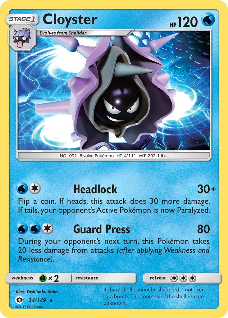 Cloyster - 34/149 - EN