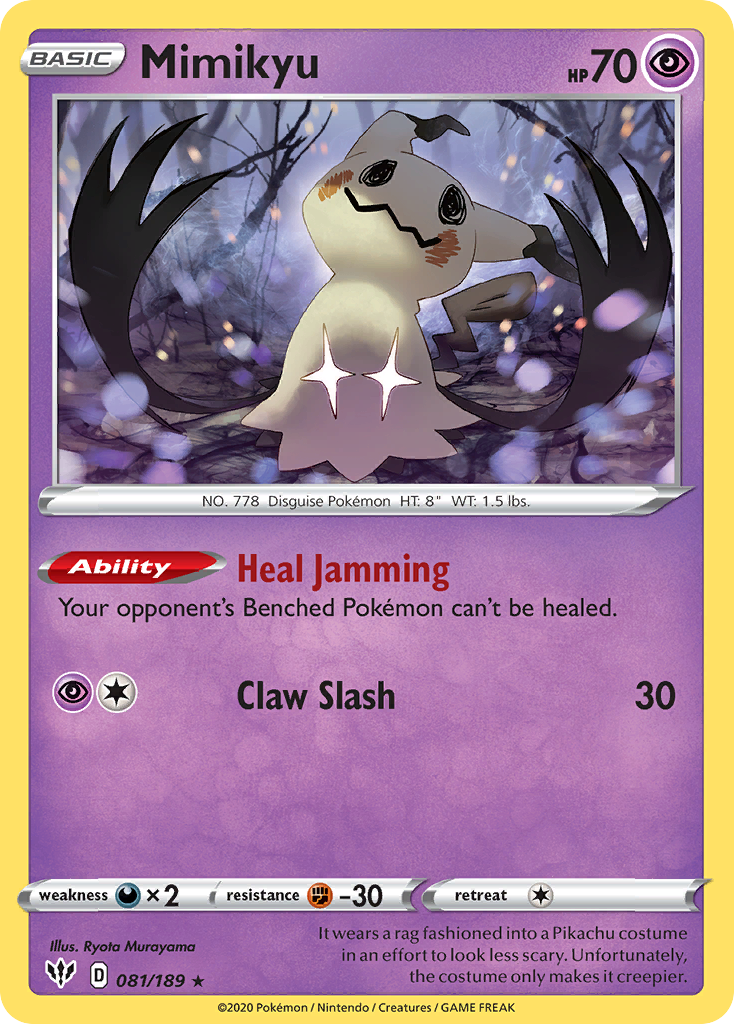 Mimikyu - 081/189 - EN Mimikyu - 081/189 - EN