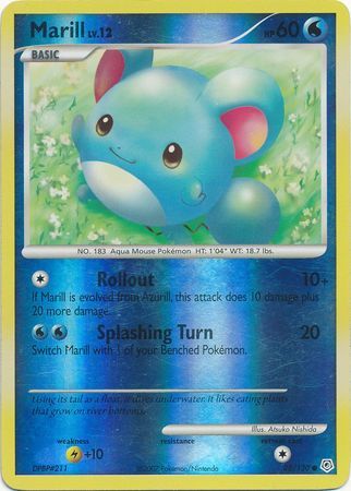 Marill - 88/130 - Reverse Holo - EN