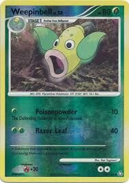 Weepinbell - 127/146 - Reverse Holo - EN Weepinbell - 127/146 - Reverse Holo - EN
