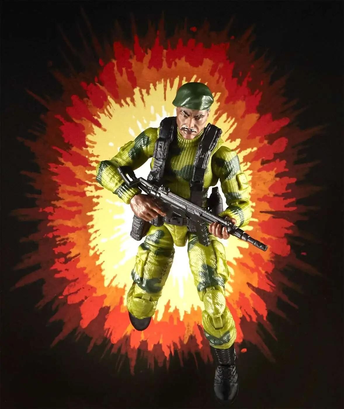 GI Joe Retro Collection Lonzo "Stalker" Wilkinson Exclusive Action Figure