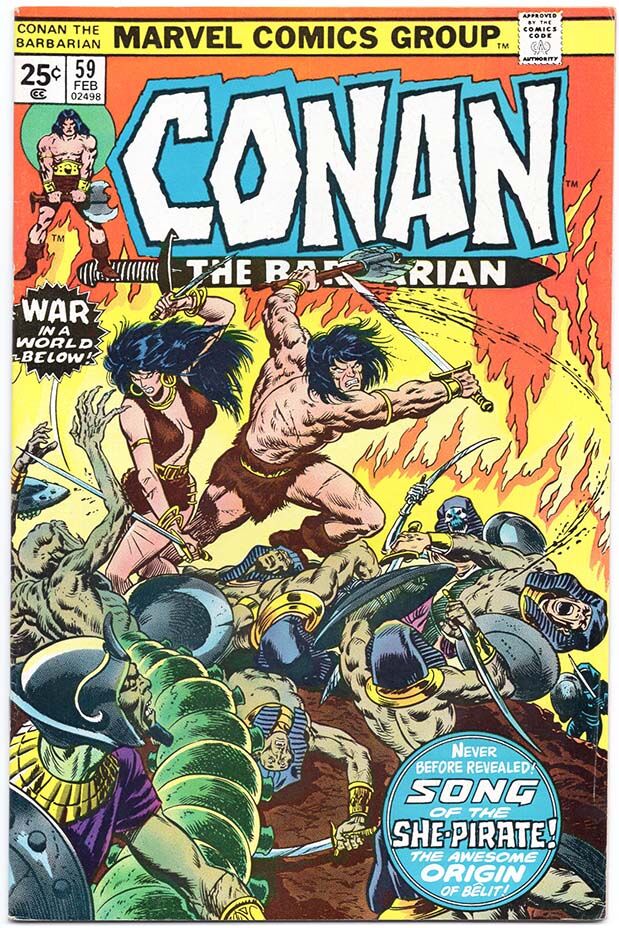 Conan the Barbarian #59 MJI Variant