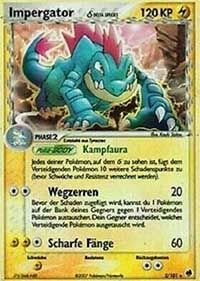 Impergator δ Delta Species 002/101 - Pokémon TCG