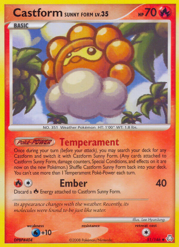Castform Sunny Form - 51/146 - EN Castform Sunny Form - 51/146 - EN