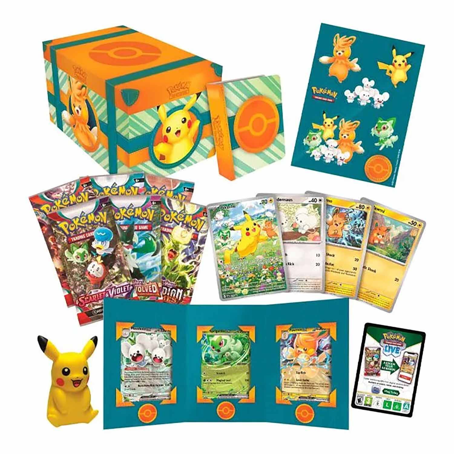 Pokémon TCG: Paldea Adventure Chest Kid's Big Gift - EN