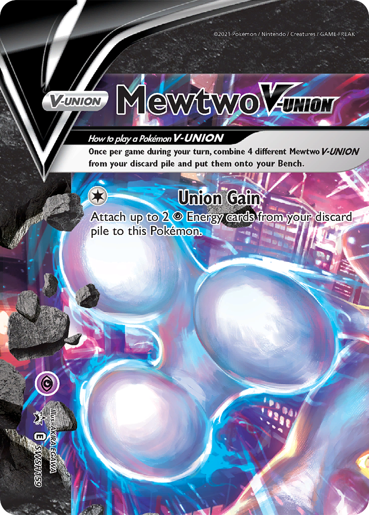 Mewtwo V-UNION - SWSH159/306 - EN Mewtwo V-UNION - SWSH159/306 - EN