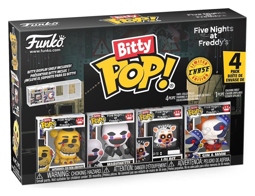 Five Nights at Freddy's Bitty POP! Vinyl Figuren 4er-Pack Series 5 2,5 cm