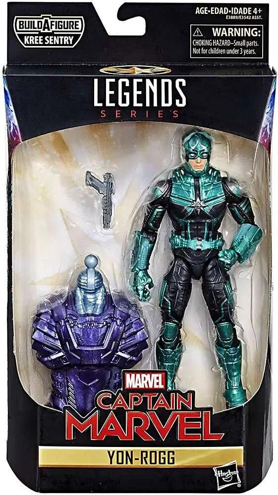 Captain Marvel Marvel Legends Kree Series Yon-Rogg Action Figure