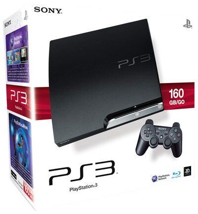 Playstation 3 Slim 160GB - OVP - PS3 - DE