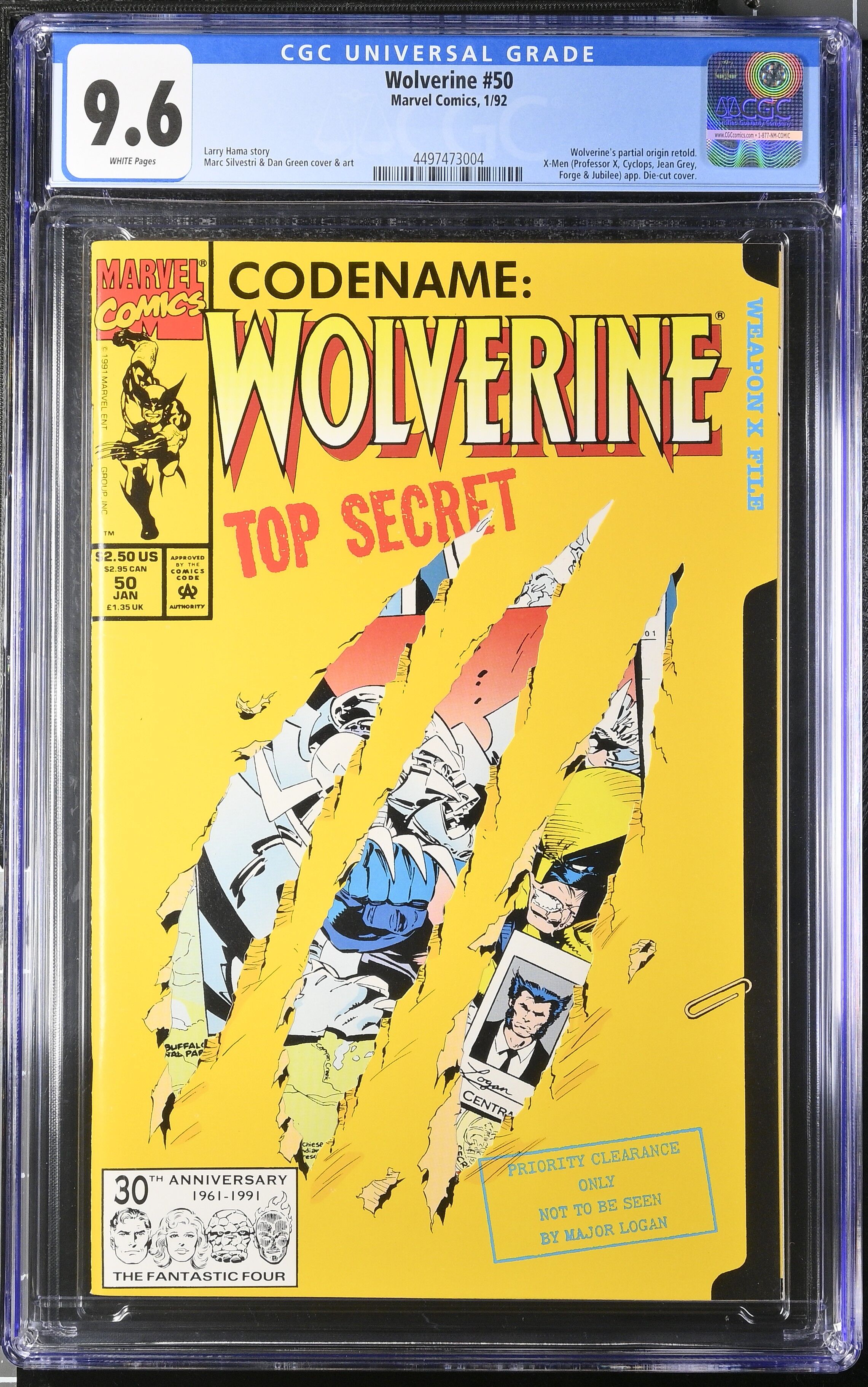 Wolverine #50 CGC 9.6