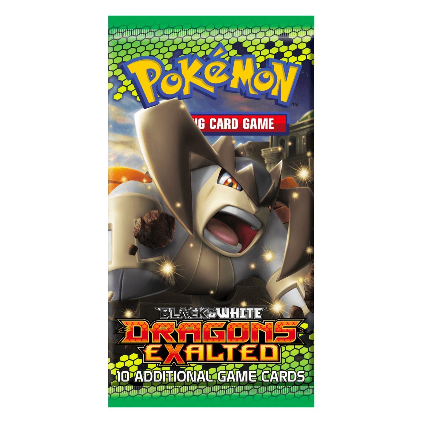 Pokémon TCG Black & White Dragons Exalted Booster Pack – Terrakion Artwork (EN)