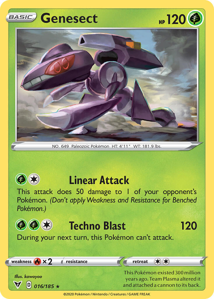 Genesect - 016/185 - EN Genesect - 016/185 - EN