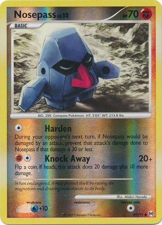Nosepass - 69/99 - Reverse Holo - EN