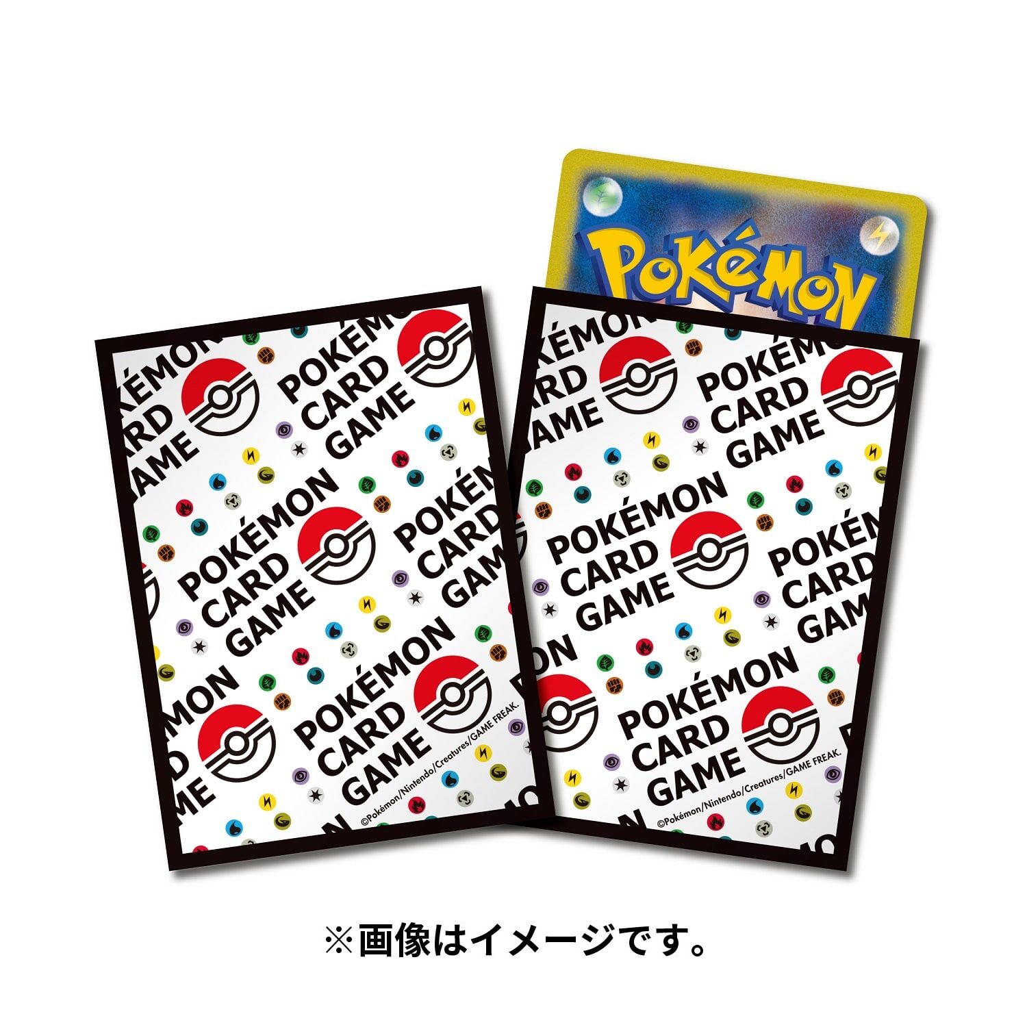 Pokemon Center Original Deck Sleeves Pokeball & Energy Pokemon Center Original Deck Sleeves Pokeball & Energy