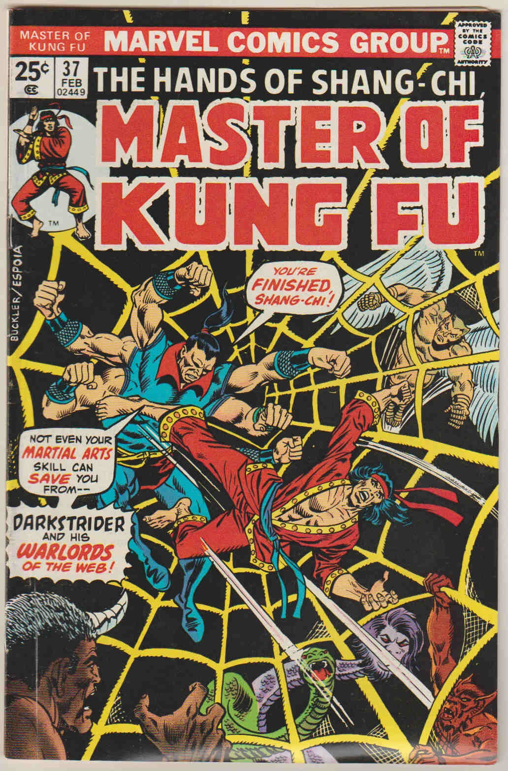Master of Kung Fu #37