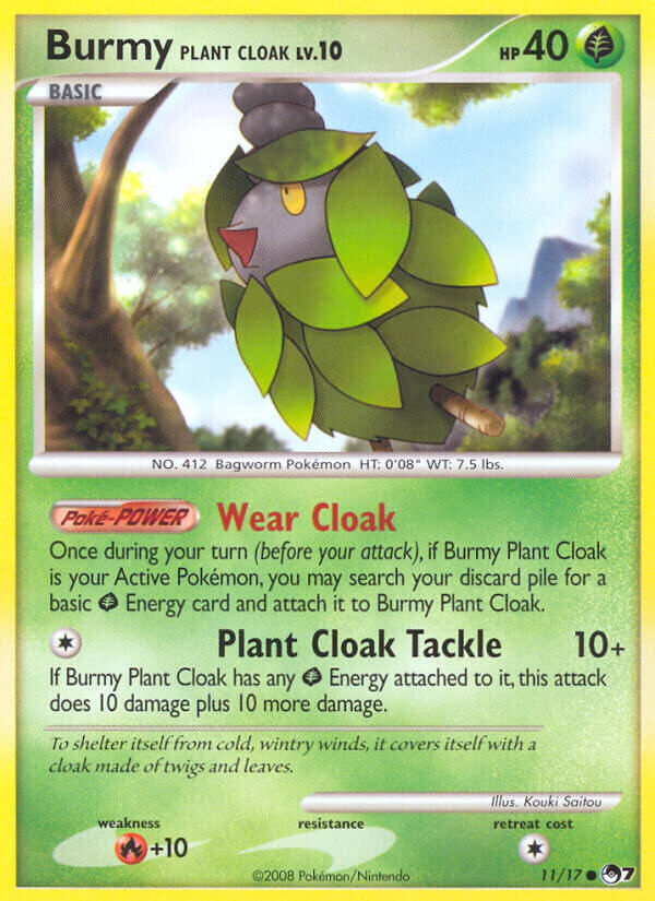 Burmy Plant Cloak - 11/17 - EN Burmy Plant Cloak - 11/17 - EN