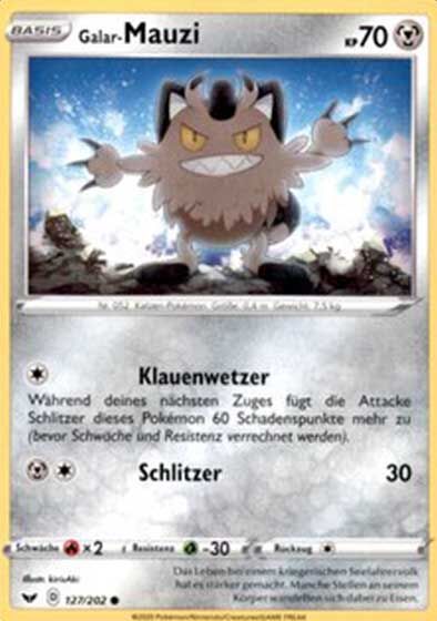 Galar-Mauzi 127/202 - Pokémon TCG