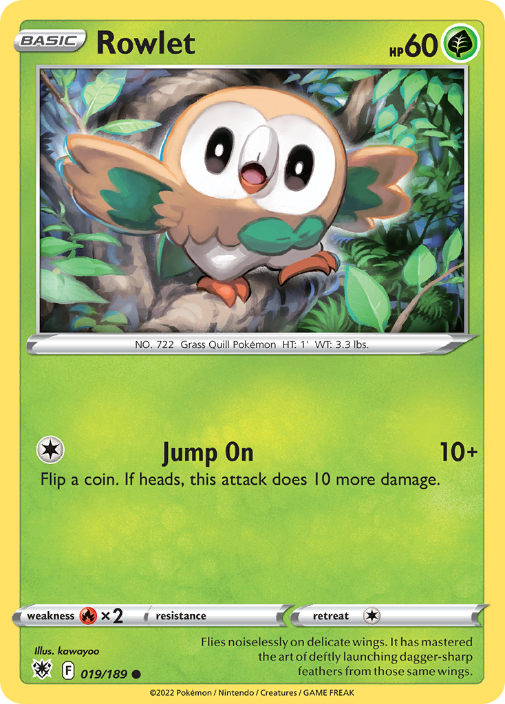 Rowlet - 019/189 - EN Rowlet - 019/189 - EN