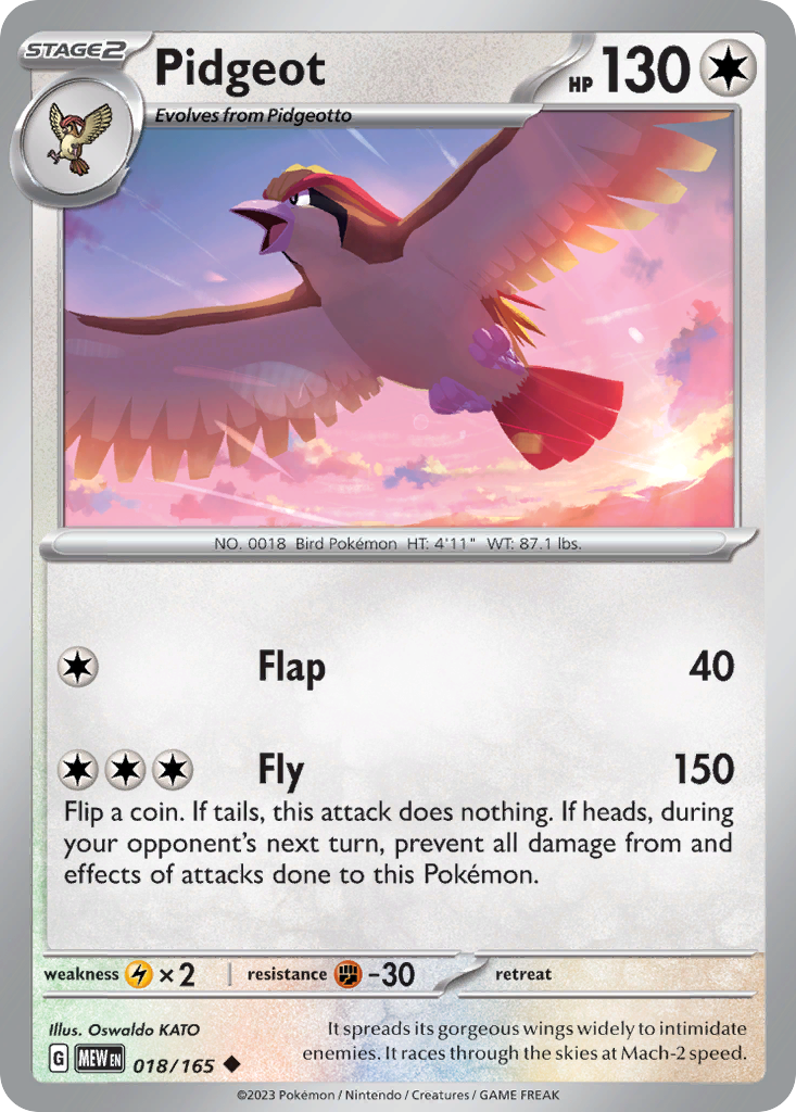 Pidgeot - 018/207 - EN Pidgeot - 018/207 - EN
