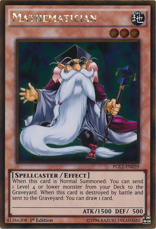 Der Mathematiker - PGL2-039 - Gold Rare - 1. Auflage