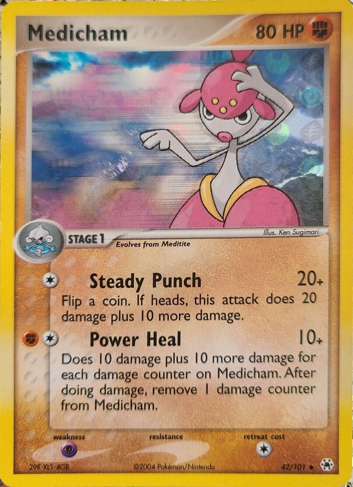 Medicham - 42/101 - Reverse Holo - EN Medicham - 42/101 - Reverse Holo - EN