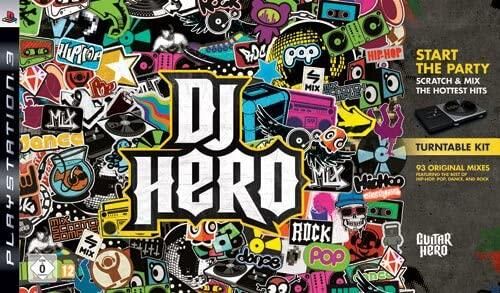 DJ Hero [Turntable Kit] - OVP - PS3