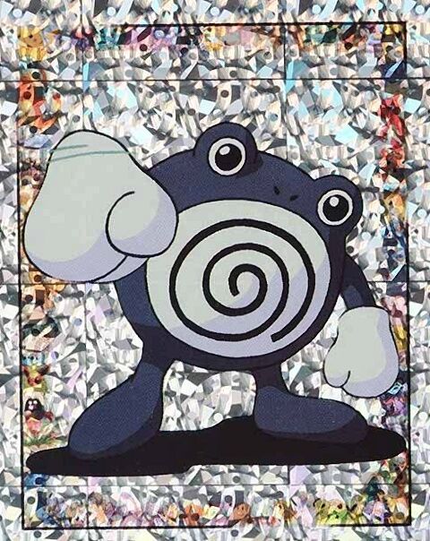 Poliwhirl-Prism - S12 - Merlin Sticker Series 1 Poliwhirl-Prism - S12 - Merlin Sticker Series 1