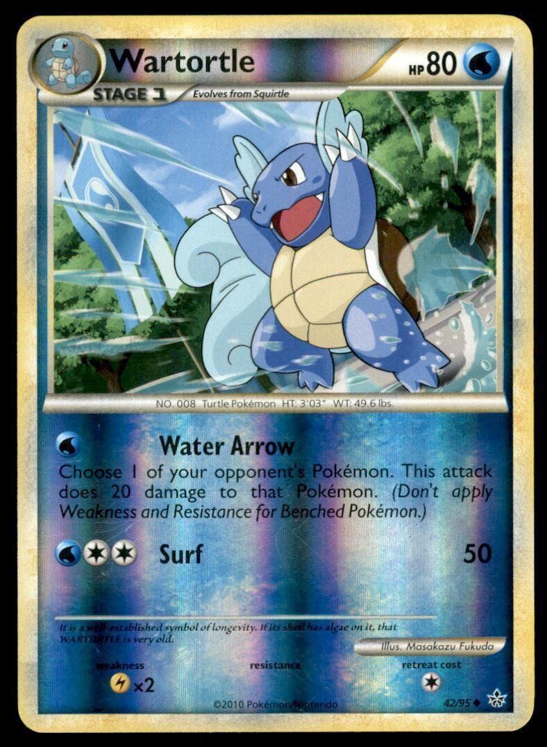 Wartortle - 42/95 - Reverse Holo - EN Wartortle - 42/95 - Reverse Holo - EN