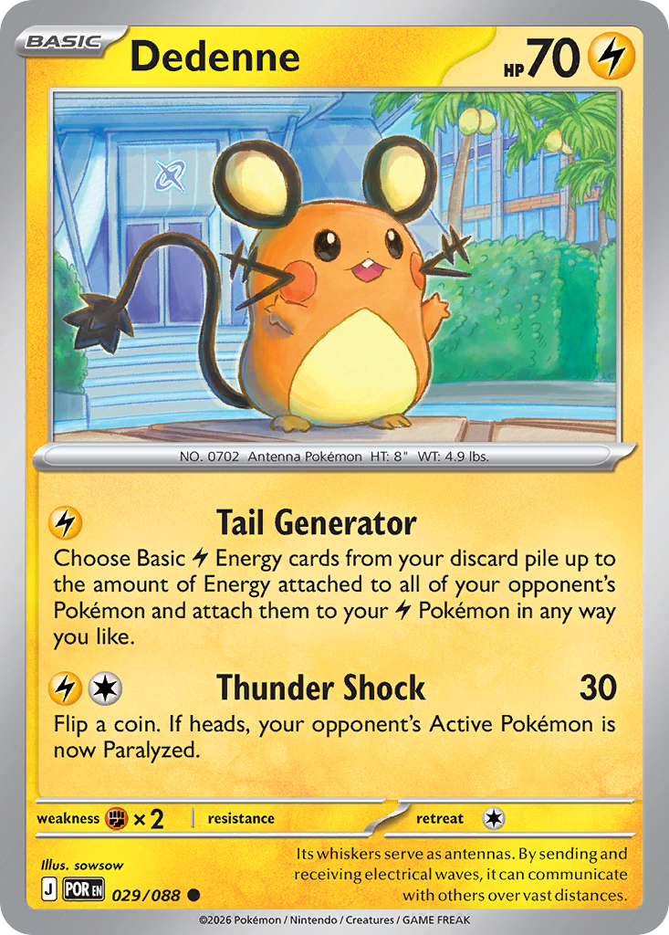 Dedenne - 029/088 - EN Dedenne - 029/088 - EN