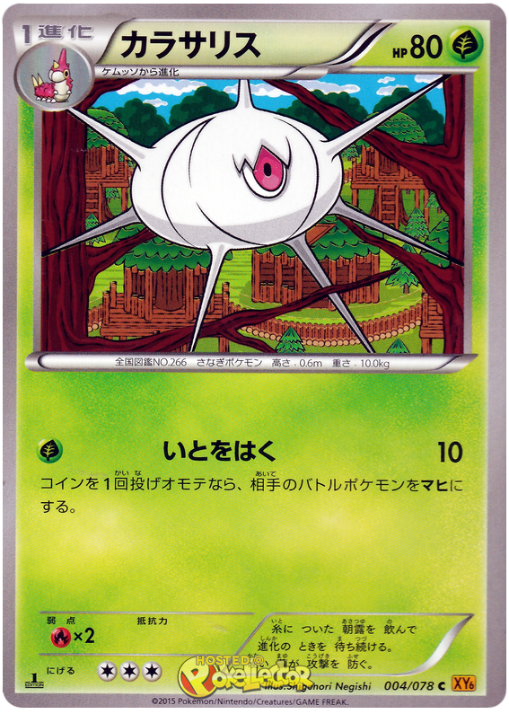 Silcoon - XY6 004/078 - JP