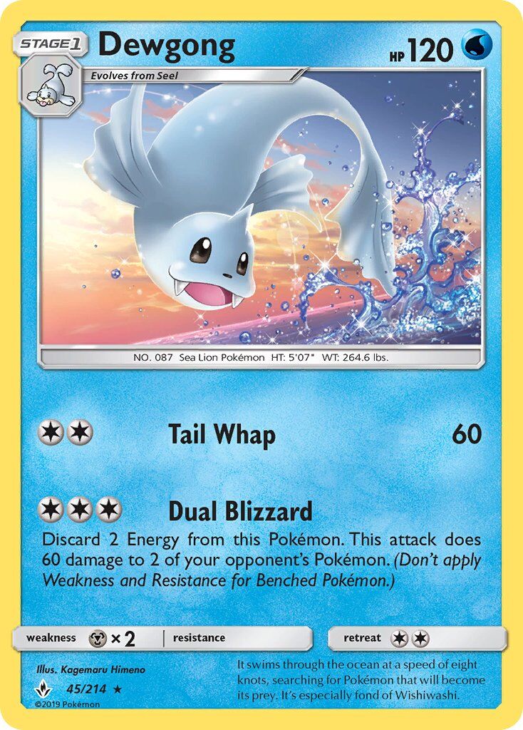 Dewgong - 45/214 - EN Dewgong - 45/214 - EN