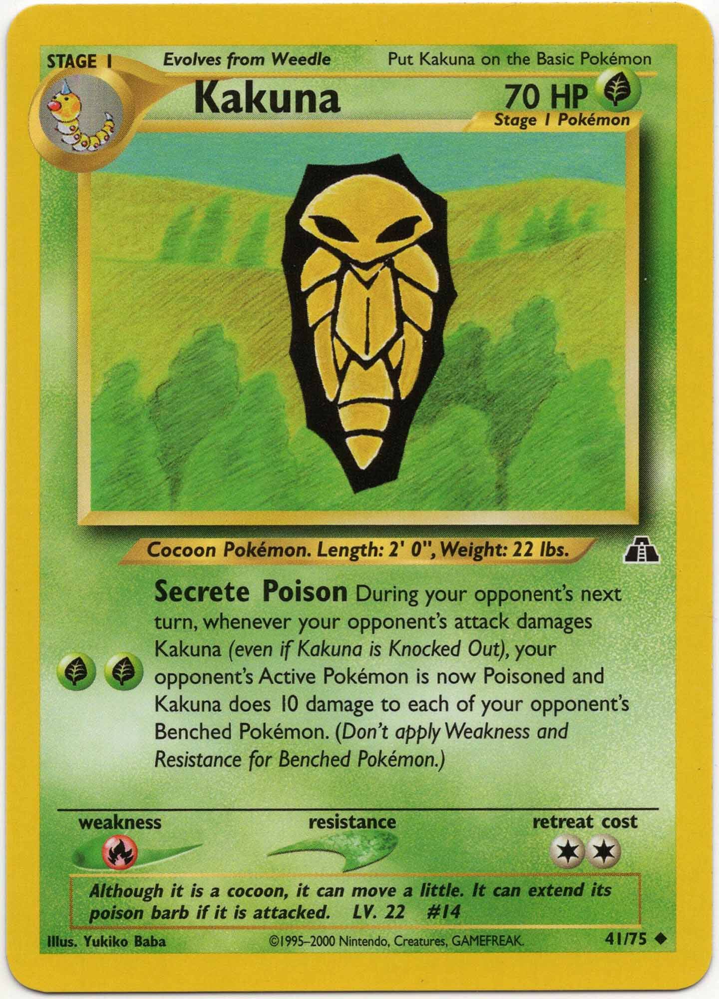 kakuna-41-75-pok-mon-tcg Kakuna - 41/75 - Pokémon TCG