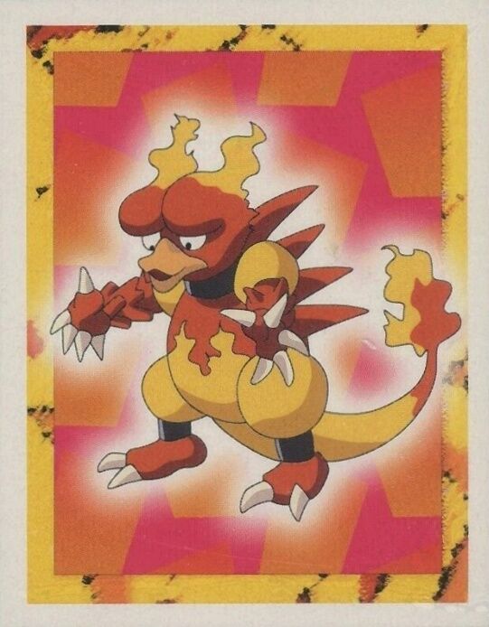 Magmar - 126 - Merlin Sticker Series 1 Magmar - 126 - Merlin Sticker Series 1