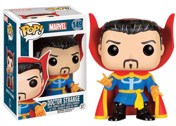 Marvel Comics POP! Vinyl Figur Doctor Strange 9 cm Marvel Comics POP! Vinyl Figur Doctor Strange 9 cm