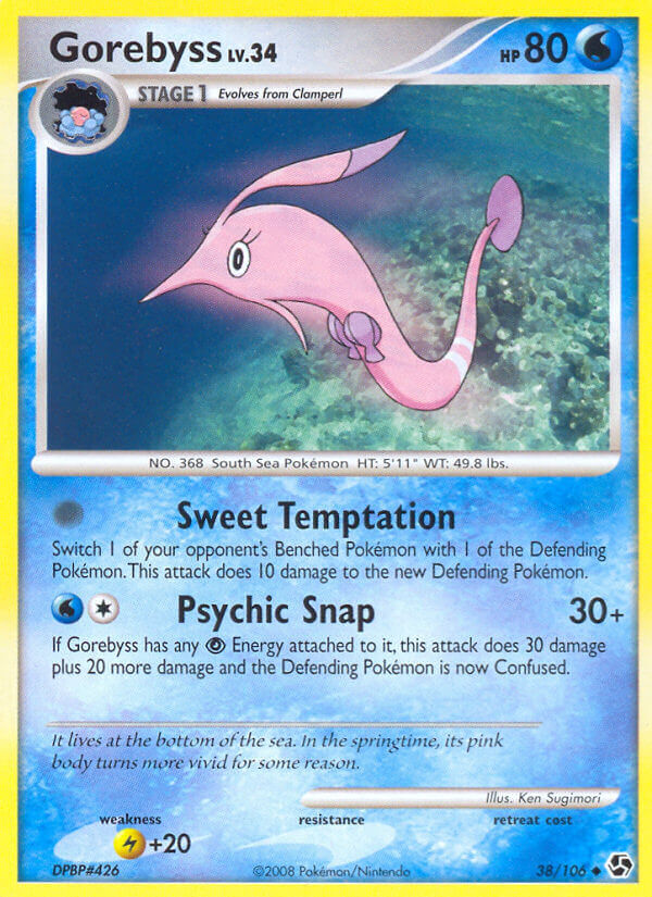 Gorebyss - 38/106 - Reverse Holo - EN
