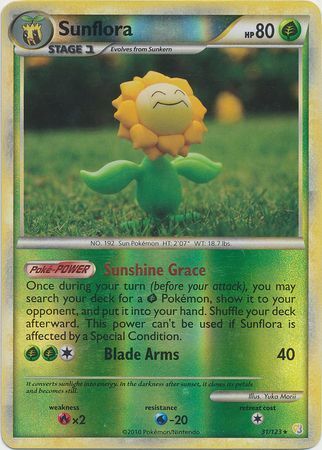 Sunflora - 31/123 - Reverse Holo - EN