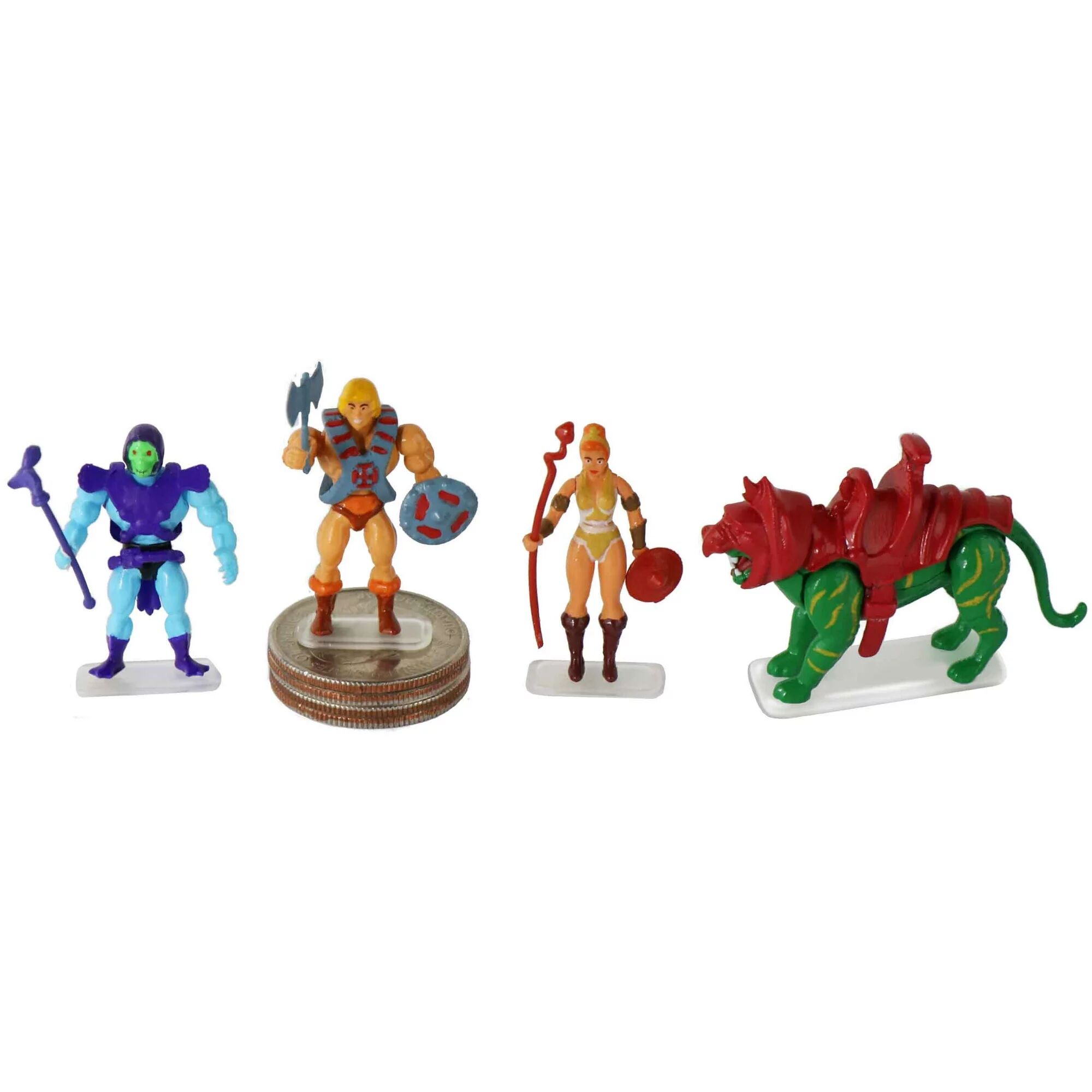 World's Smallest Masters of the Universe Micro Action Figure - Teela - 3cm World's Smallest Masters of the Universe Micro Action Figure - Teela - 3cm
