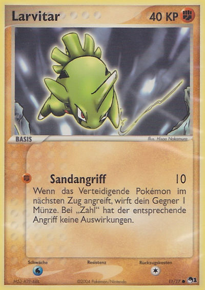 larvitar-pok-mon-tcg Larvitar 011/017 - Pokémon TCG