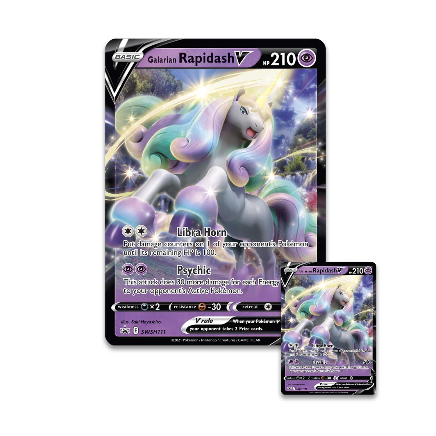 Pokémon Galarian Rapidash V Collection Box - EN