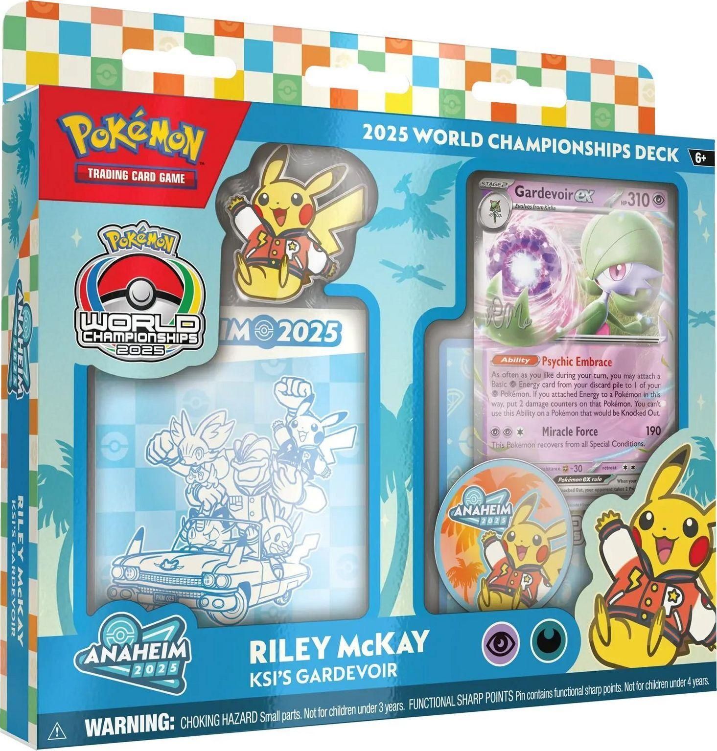 Pokémon TCG: 2025 World Championships Deck - Riley McKay - Gardevoir ex - EN
