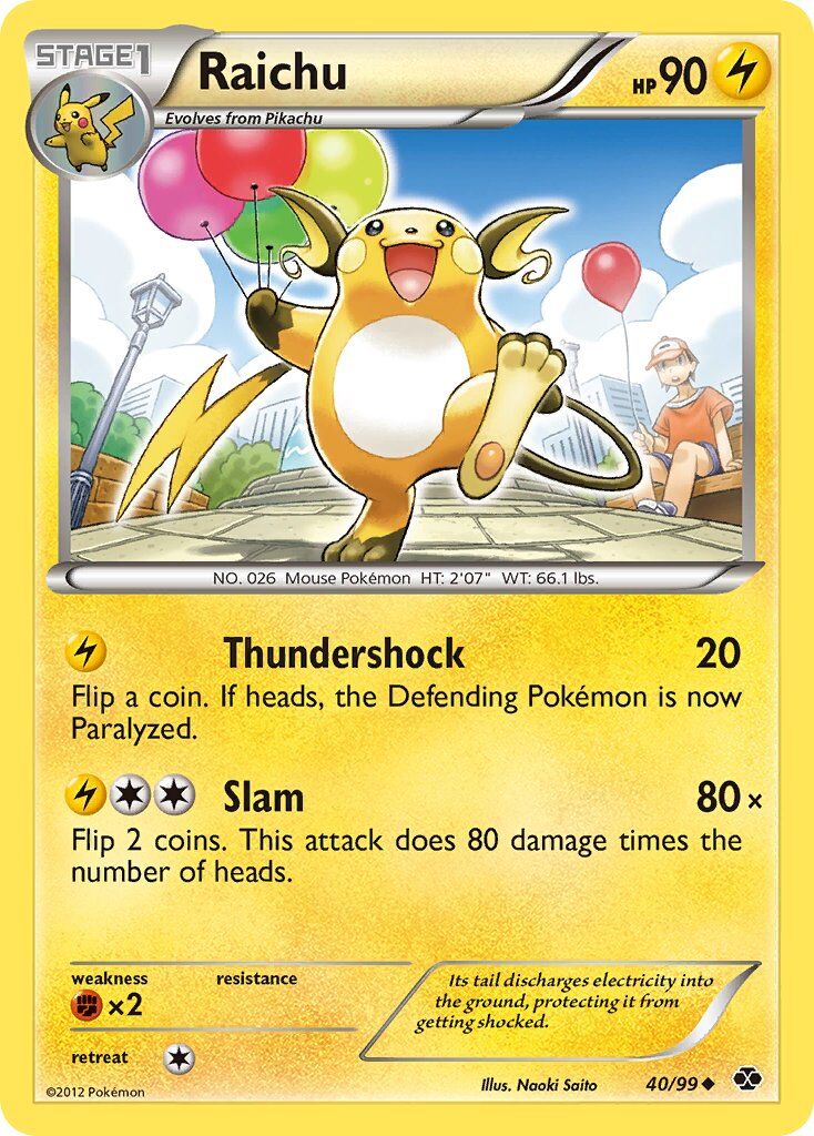 Raichu - 40/99 - EN Raichu - 40/99 - EN