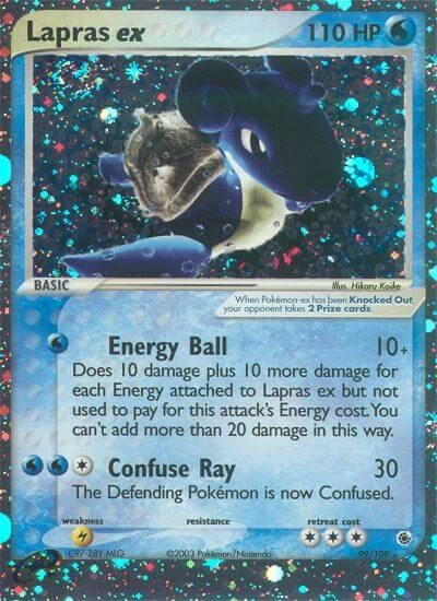 Lapras ex - 99/109 - EN