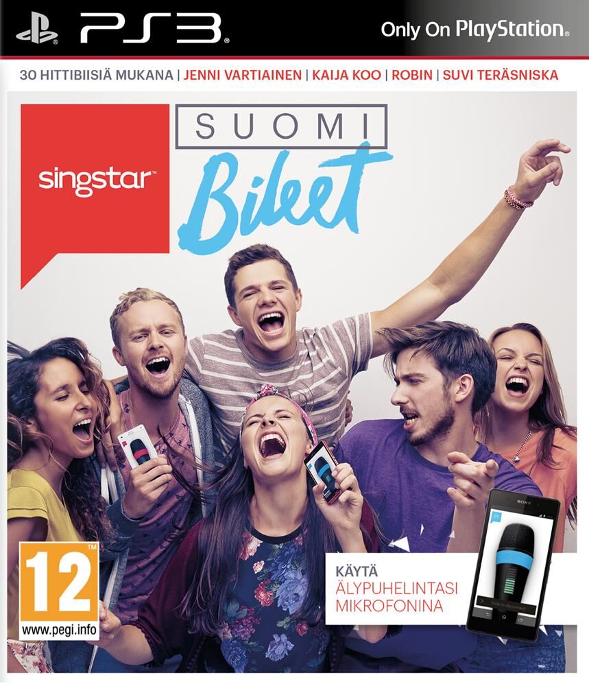 SingStar SuomiBileet - OVP - PS3 - EN