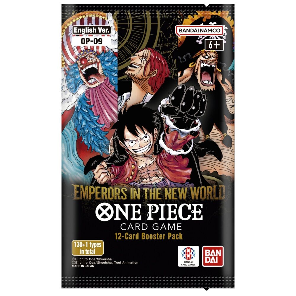 The Emperors In The New World Booster Pack OP-09 - One Piece Card Game - EN The Emperors In The New World Booster Pack OP-09 - One Piece Card Game - EN