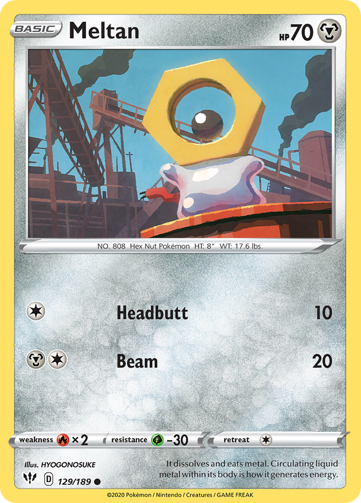 Meltan - 129/189 - EN