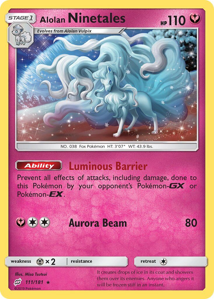 Alolan Ninetales - 111/181 - EN Alolan Ninetales - 111/181 - EN