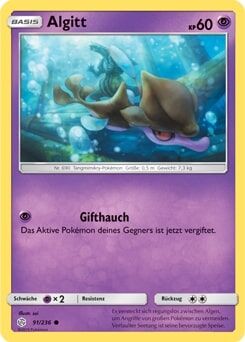 Algitt 091/236 - Pokémon TCG