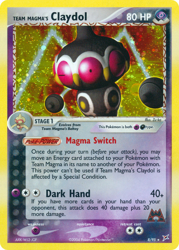 Team Magma’s Claydol - 8/95 - EN