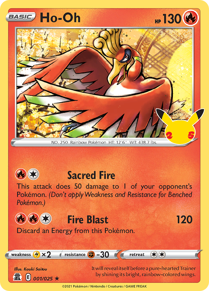 Ho-oh - 001/25 - EN Ho-oh - 001/25 - EN
